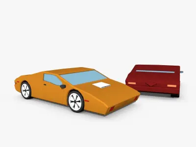 Toy Cars 3D model