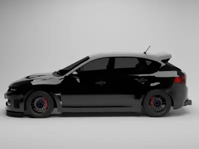 Subaru WRX STI 3D model