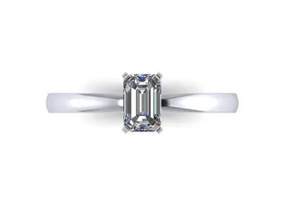 Diamond Fashion Ring R3 3D print model