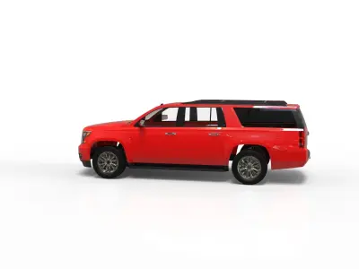 Chevrolet Suburban 2015 Rc shell 3D print model