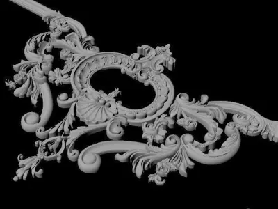 dekor ornament 3D model