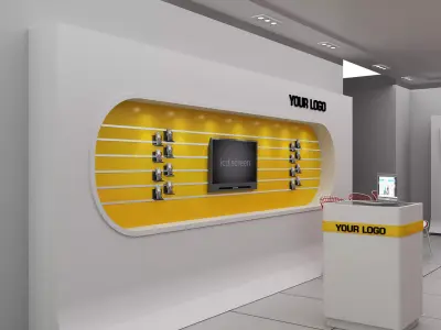  Interior Shop Market a561b 3D model