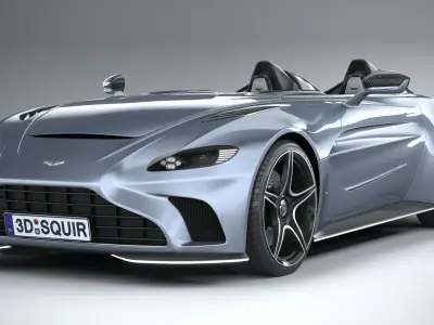 Aston Martin V12 Speedster 2021 3D model