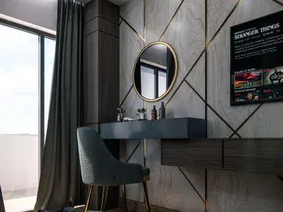 Minimalist Bedroom-Interior  3D model