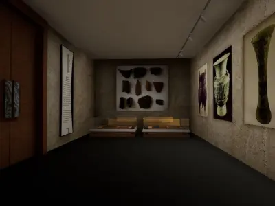 museum 3D model purchase