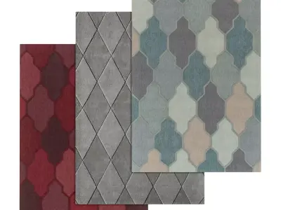 Rug Set 799 3D model