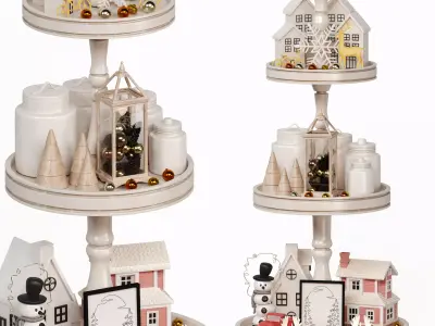 Christmas Decor Set 15 3D model