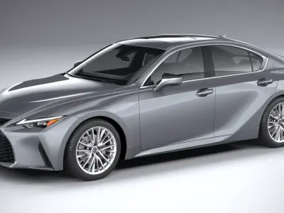 Lexus IS 2021 3D model