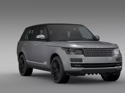 Range Rover SV Autobiography  2016 3D model