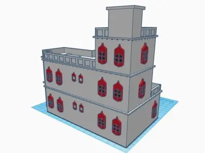 sidhu moosewala haveli 3D model  Low-poly 3D model