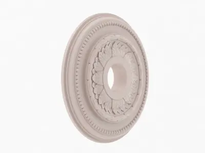 Classic Ceiling Medallion 26  3D model