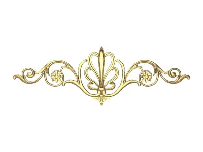  decorative pattern ready for 3D printing 3D model 389
