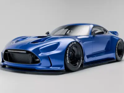AMG GT AK24 V1 3D model