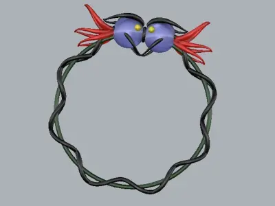 Love Bird 0004 3D print model