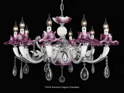 714 Anemone Osgona Collection of Classical Lamps 3D Model Pack