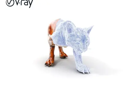 Wildcat Model Pack Low-poly 3D model