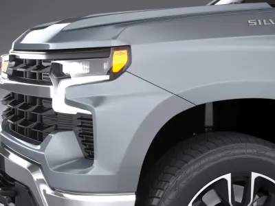 Chevrolet Silverado 1500 LT CG 2022 3D model