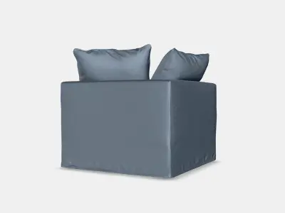 GRONLID Cover for corner section 5 Low-poly 3D model