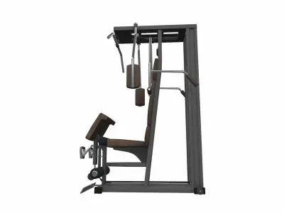 Strength fitness gym station 2 3D model