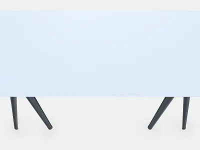 TEAM CAPTAIN - Proximity Desk 1 Low-poly 3D model