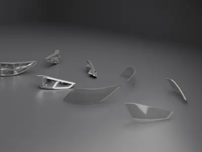 2021 Isuzu MuX 3D print model