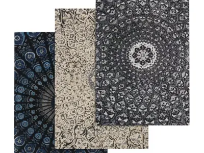 Rug Set 2223 3D model