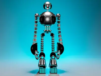 Wild robot Free 3D model