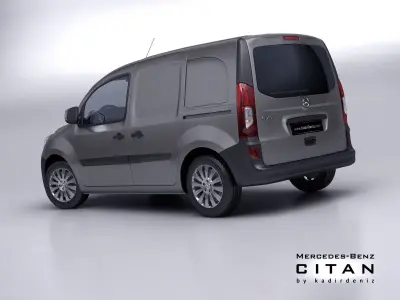 Mercedes Citan Van 3D model