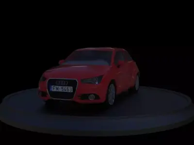 Audi A1  3D model