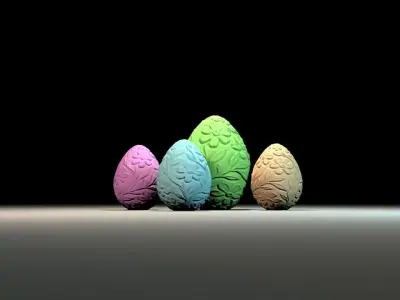 Easter Egg 3D print model