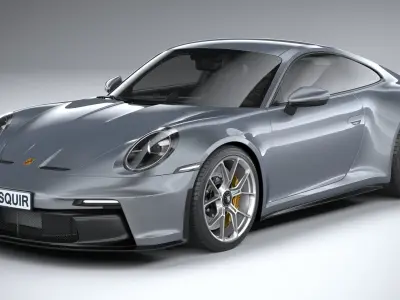 Porsche 911 GT3 Touring 2022 3D model