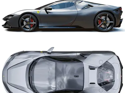 Ferrari  SF90 3D model