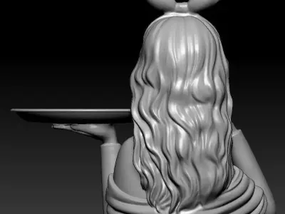  Decorative statue 3D print model