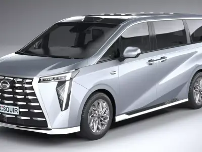 GAC M8 Qian Kun 2026 3D model