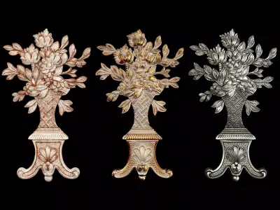 Classic carved 070 3D model