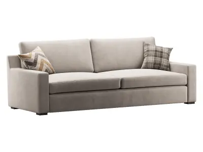 Sutton Large Sofa 3D model