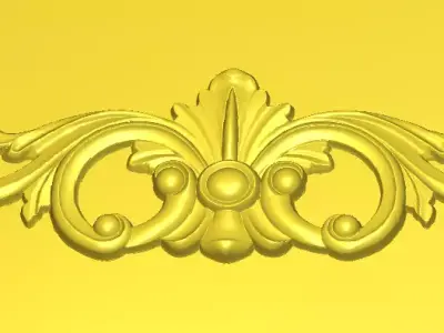 Pattern for CNC machine 3D model