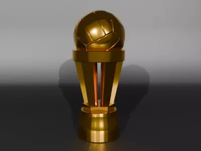 Voleyball Trophy 3D model