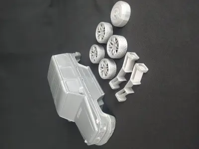 Mercedes g class 3D print model