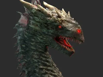 Dragon Battle  3D model
