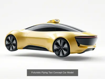 Futuristic Taxi Concepts Pack