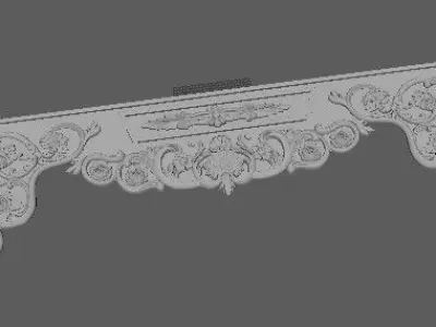 dekor ornament 3D model 14