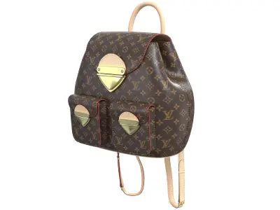 Louis Vuitton x Murakami Venice Backpack Low-poly 3D model
