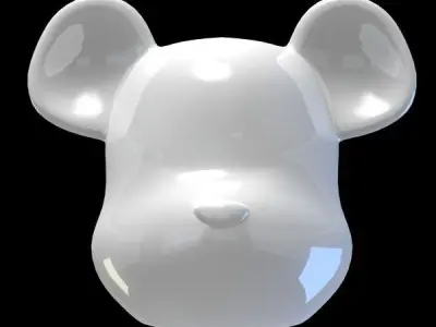 Head BearBrick 3D model