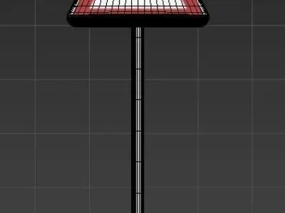 Triangle Road Sing 3D model