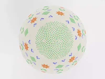 -Easter Egg V4- Low-poly 3D model