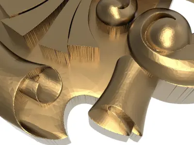  decorative pattern ready for 3D printing 3D model 355
