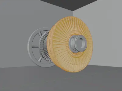 Turbo Pump 3D model