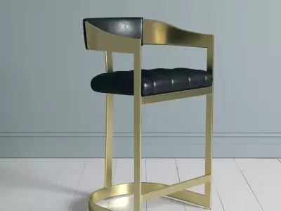 Beaumont Bar Stool 3D model