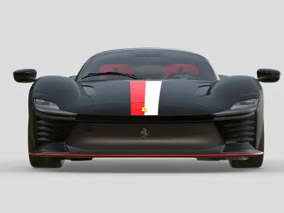 Ferrari Daytona SP3 Charles Leclerc 3D model